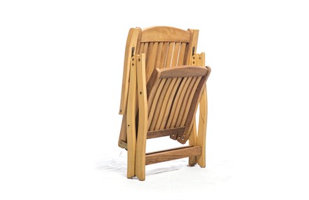 Ahşap Bahçe Sandalyesi Kollu 60 cm ER-1042