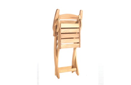Ahşap Bahçe Sandalyesi Kollu Minderli 60 cm ER-1040