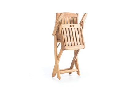 Ahşap Bahçe Sandalyesi Kollu Minderli 60 cm ER-1030