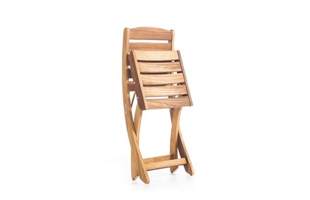Ahşap Bahçe Sandalyesi Kolsuz Minderli 45 cm ER-1039