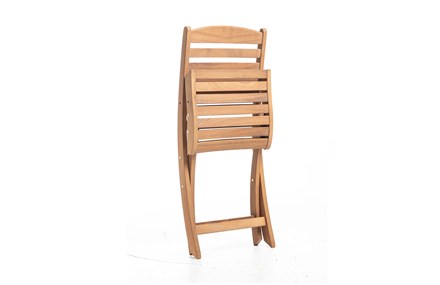 Ahşap Bahçe Sandalyesi Kolsuz Minderli 48 cm ER-1037