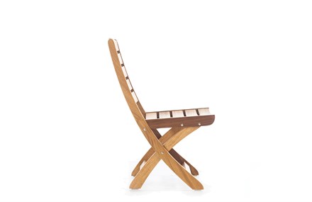 Ahşap Bahçe Sandalyesi Kolsuz Minderli 45 cm ER-1039