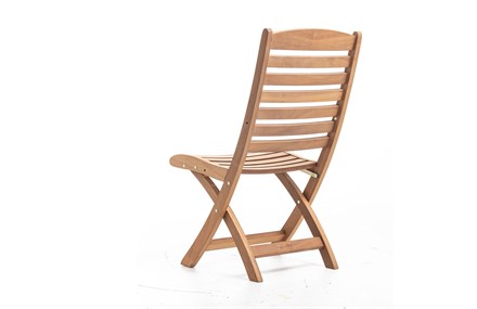 Ahşap Bahçe Sandalyesi Kolsuz Minderli 48 cm ER-1037
