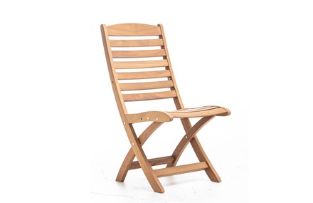 Ahşap Bahçe Sandalyesi Kolsuz Minderli 48 cm ER-1037