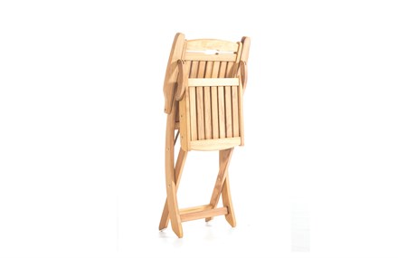 Ahşap Bahçe Sandalyesi Kolsuz Minderli 45 cm ER-1033
