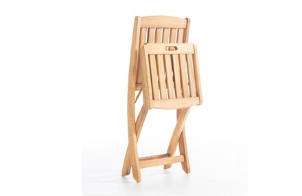 Ahşap Bahçe Sandalyesi Kolsuz Minderli 45 cm ER-1029