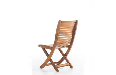 Ahşap Bahçe Sandalyesi Kolsuz Minderli 45 cm ER-1031
