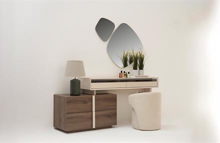 Alvara Makyaj Masası + Ayna