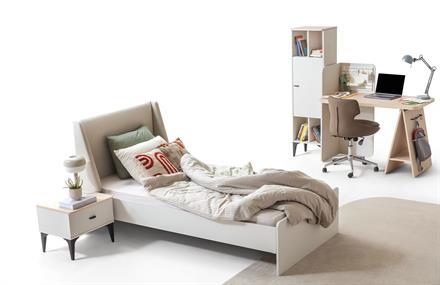 Anaya Başlıklı Karyola 100x200