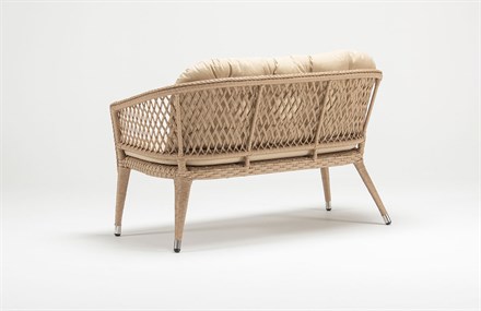 Bahçe Rattan İkili Koltuk BH-1041