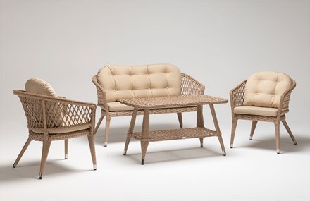 Bahçe Rattan Oturma Grubu BH-1045