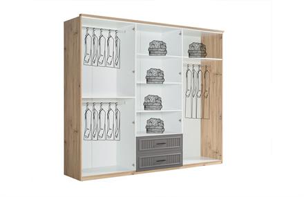 Devotha 6 Kapılı Dolap