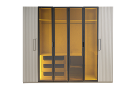 Elora Tekli Raflı Dolap