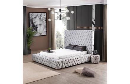 Engince Karyola + Başlık + Yatak 200*200 ENGC-BD-1049