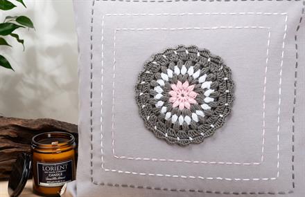 Engince Kırlent Kılıfı Runner Seti ENGC-DF-40