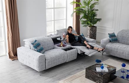 Eyloni Koltuk Takımı Gri