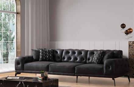 Fredrik Koltuk Takımı Black