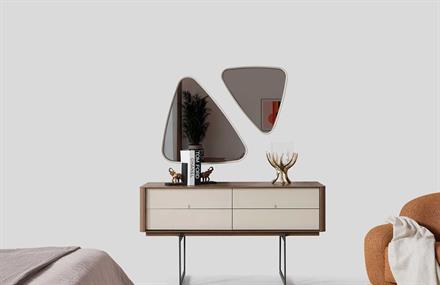 Gasila Aynalı Şifonyer