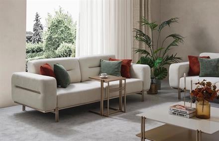 Gracie Plus Üçlü Koltuk