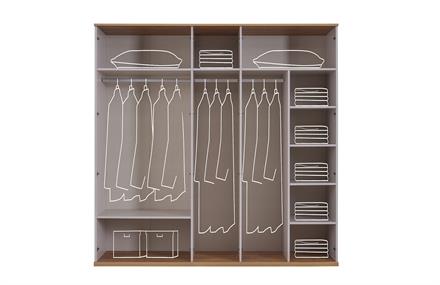 Grayson 5 Kapaklı Dolap