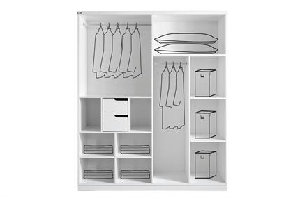 Ilva Plus 4 Kapaklı Dolap