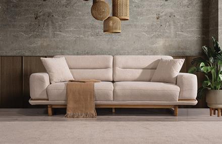 Joana Koltuk Takımı Krem