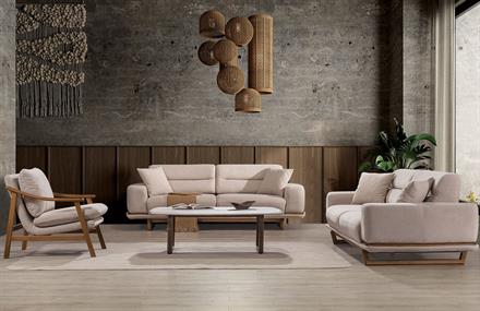 Joana Koltuk Takımı Krem