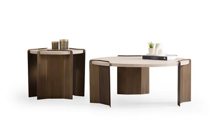 Lambeth Orta Sehpa Traverten