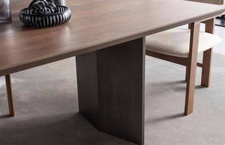 Lancelot Walnut Yemek Odası Takımı