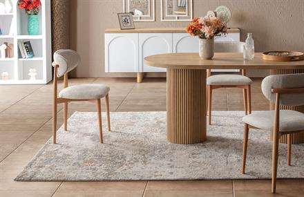 Latrell Retro Yemek Odası Takımı