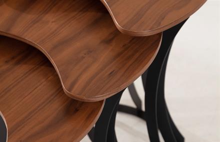 Lecco Zigon Sehpa Siyah