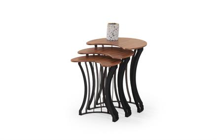 Lecco Zigon Sehpa Siyah