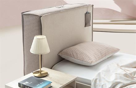 Lignum Başlıklı Karyola 100*200