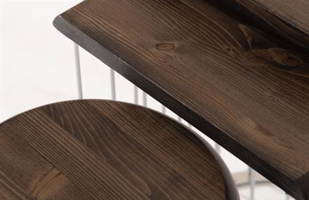 Lille Zigon Sehpa Krom