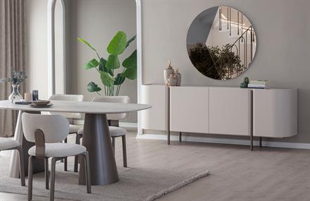 Lumira Yemek Odası Takımı Seramik