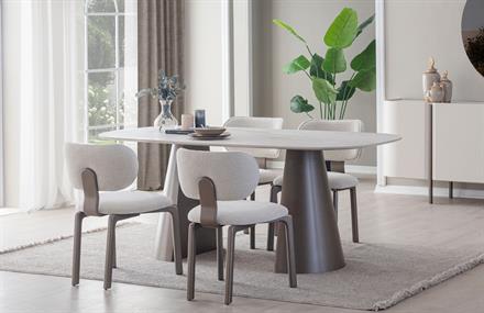 Lumira Yemek Odası Takımı Seramik