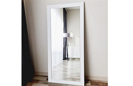 Mdf Dikdörtgen Beyaz Boy Aynası 160x60 cm ENGC-DF-190
