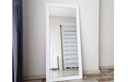Mdf Dikdörtgen Beyaz Boy Aynası 170x60 cm ENGC-DF-191
