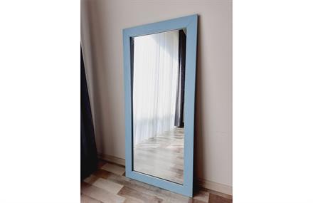 Mdf Dikdörtgen Yeşil Dekoratif Ayna 100x40 cm ENGC-DF-148