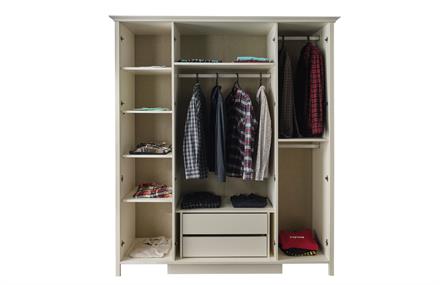 Melora 4 Kapaklı Dolap