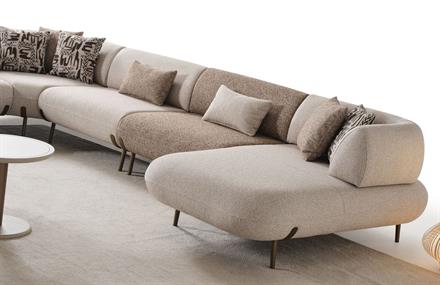 Miles Maxi Relax Modern Köşe Takımı Yataklı