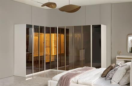 Montrelle Köşe Dolap Takımı