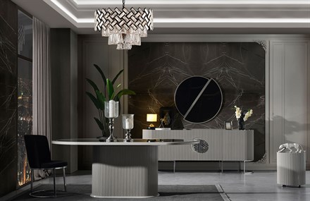 Morten Yemek Odası Takımı Grey