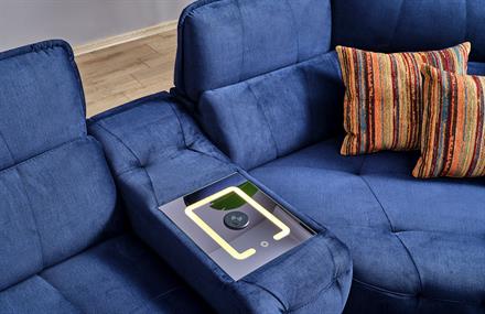 Najib Ara Sehpa 37 cm Şarj Özellikli