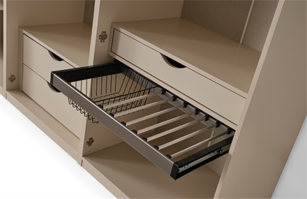 Neria 2 Kapaklı Pantolonuklu Dolap