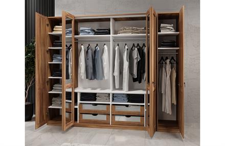 New Dobrev 6 Kapılı Dolap