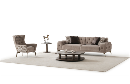 New Fredrik Üçlü Koltuk