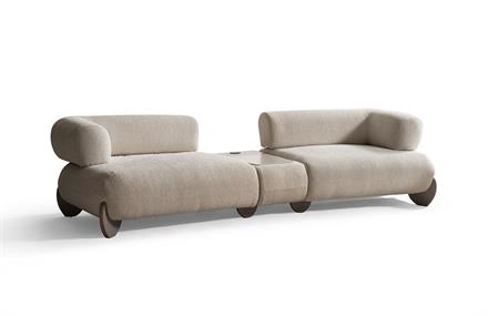 Nuvita Üçlü Sehpalı Koltuk