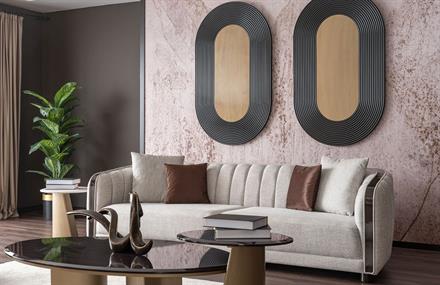 Onila Üçlü Koltuk