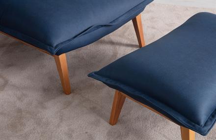 Ostonti Puf Lacivert